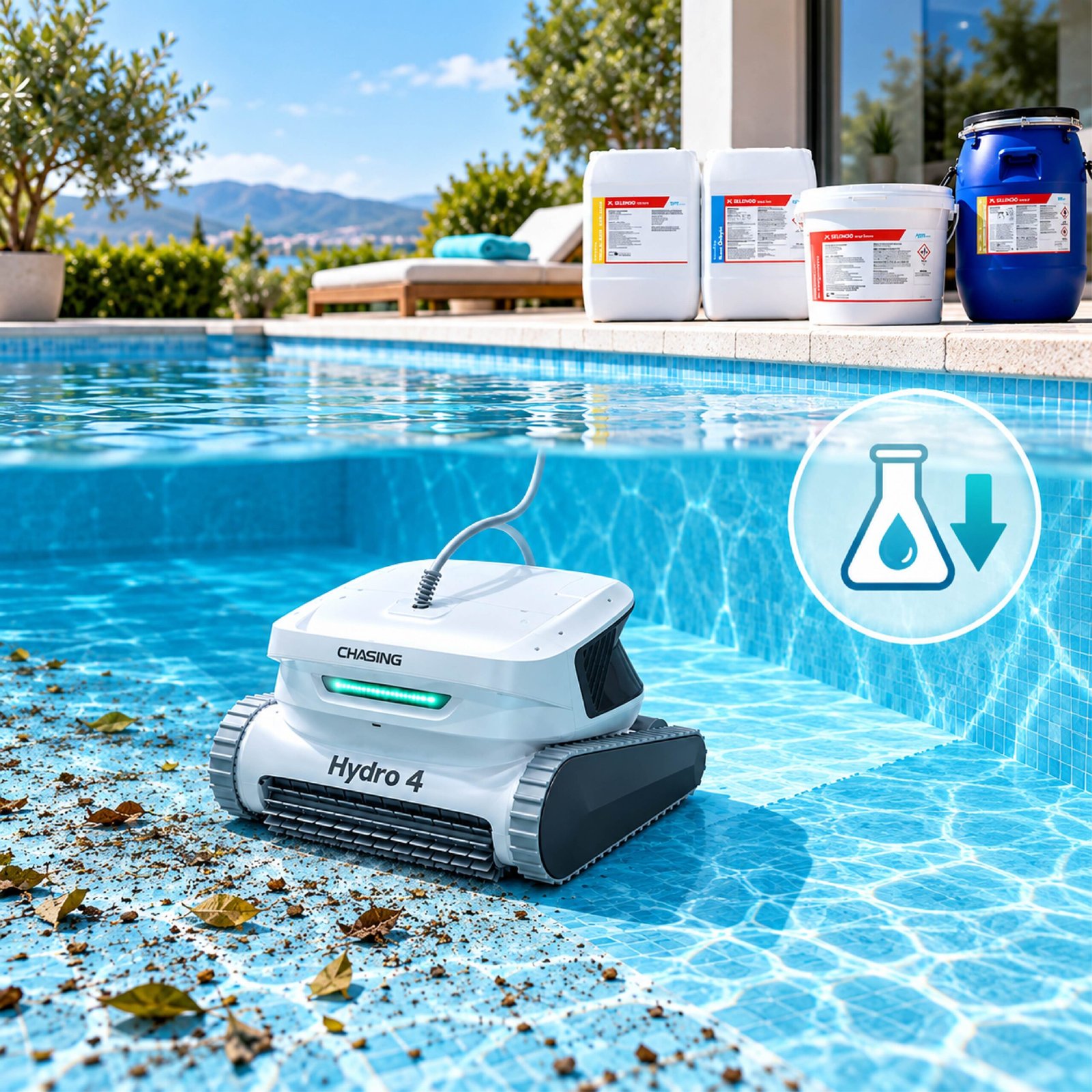 Havuz Kimyasalı Tüketimini Azaltmada Havuz Temizleme Robotlarının Rolü